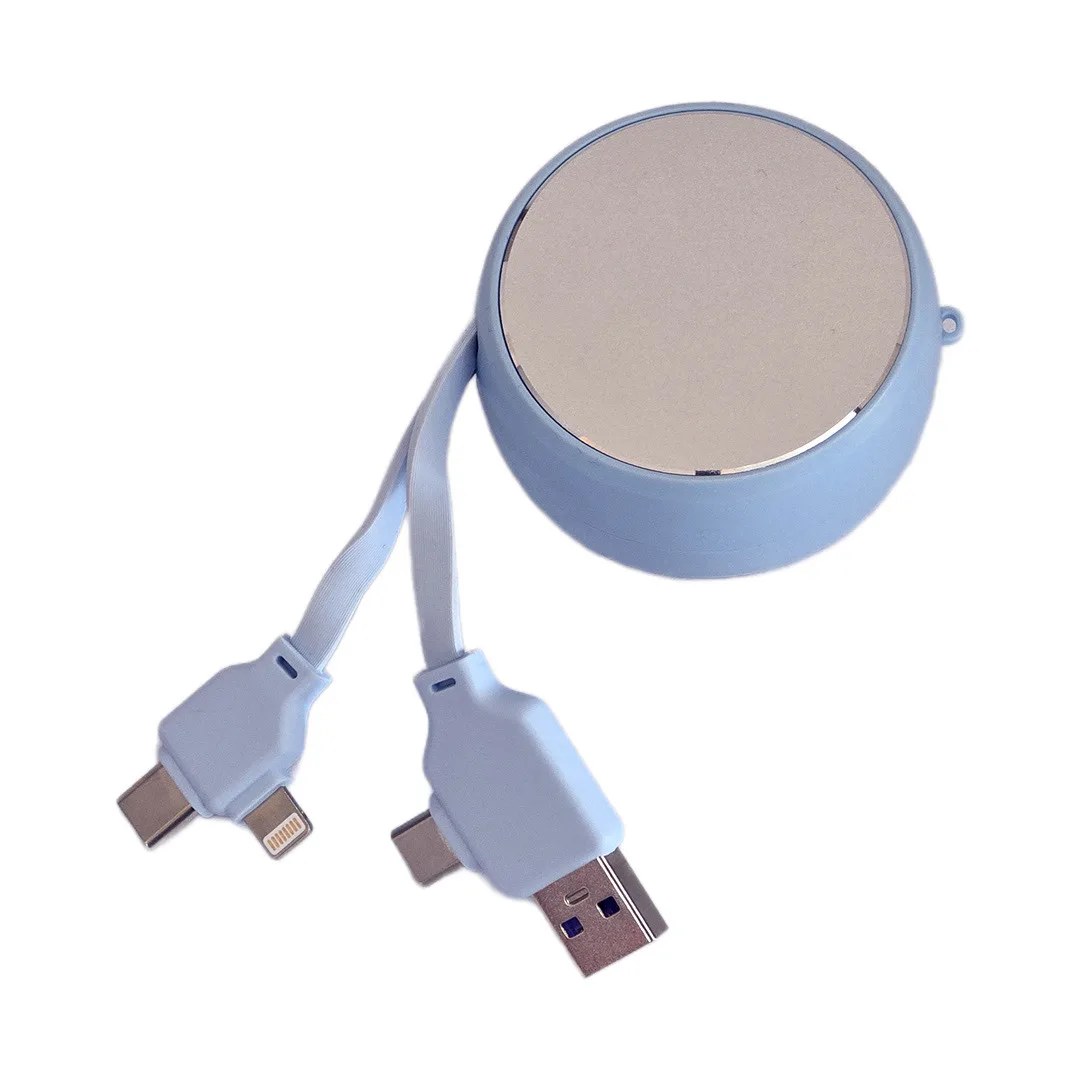 کابل تبدیل USB / USB-C به لایتنینگ / USB-C مدل 65w-4in1 طول 1 متر
