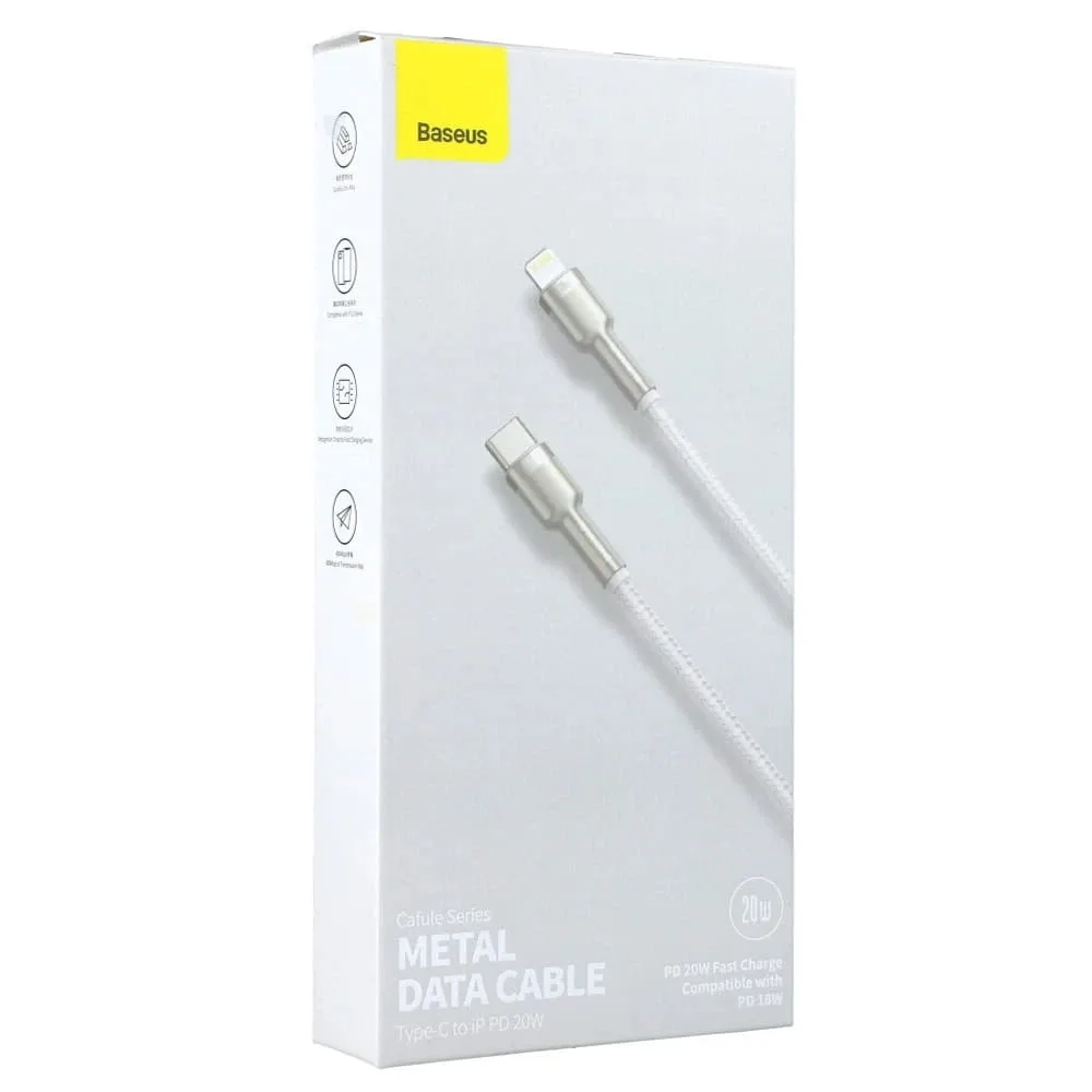 کابل تبدیل USB-C به لایتنینگ  باسئوس مدل CATLJK-B02 طول 2 متر