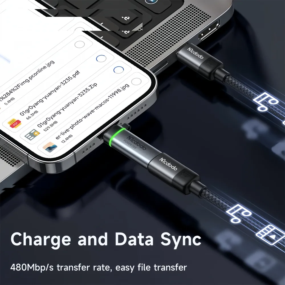 مبدل USB-C به لایتنینگ مک دودو مدل OT-2590