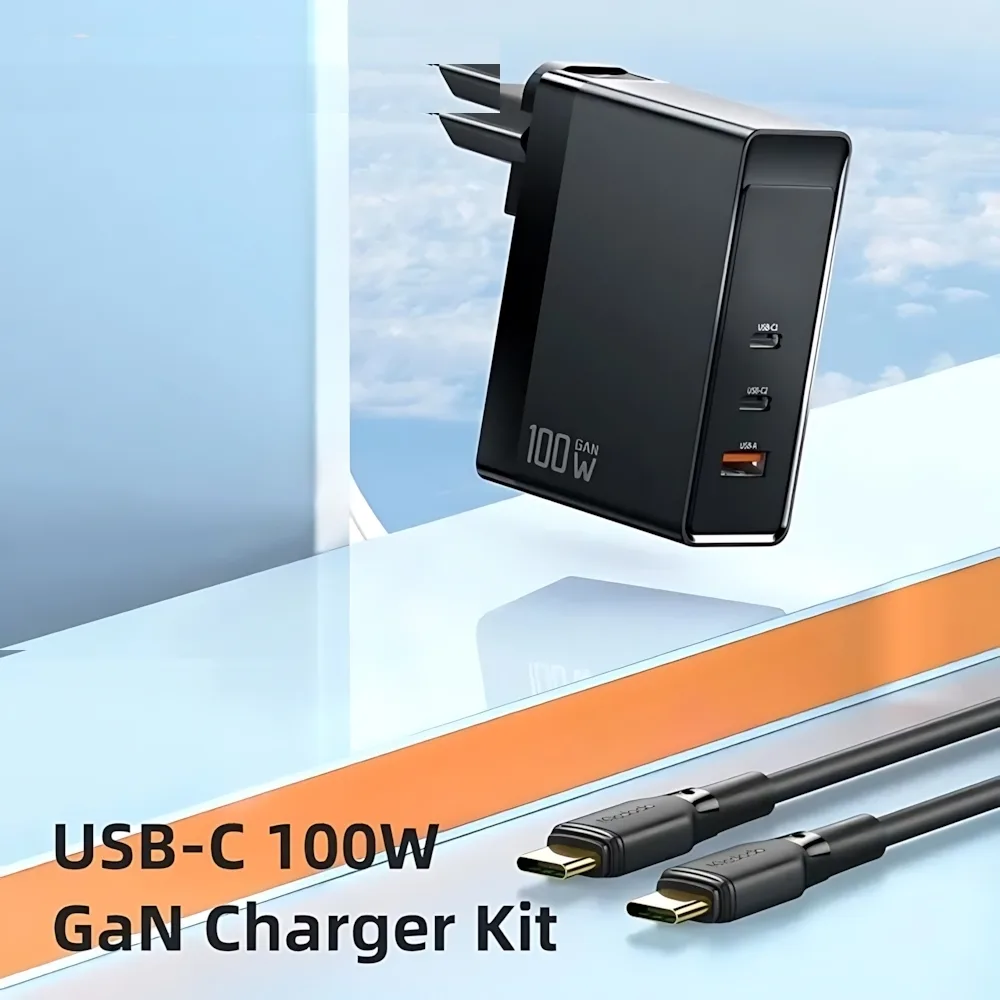 شارژر دیواری 100 وات مک دودو مدل CH-810 GaN Version 100W