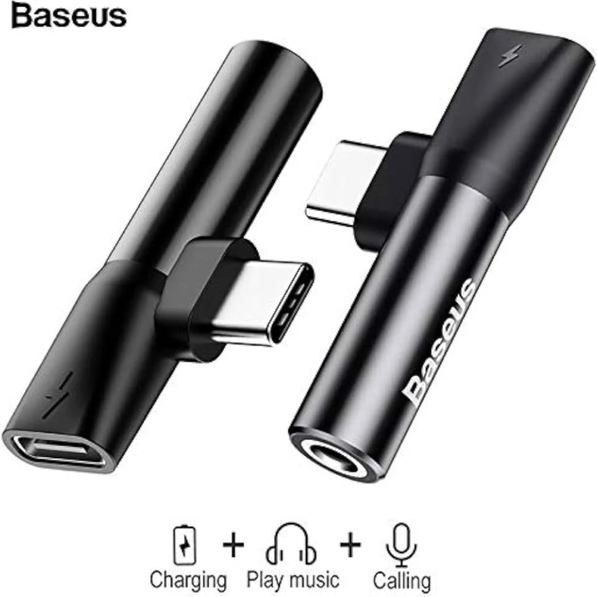 مبدل USB-C به AUX/USB-C بیسوس مدل L41 مناسب برای گوشی های شیائومی