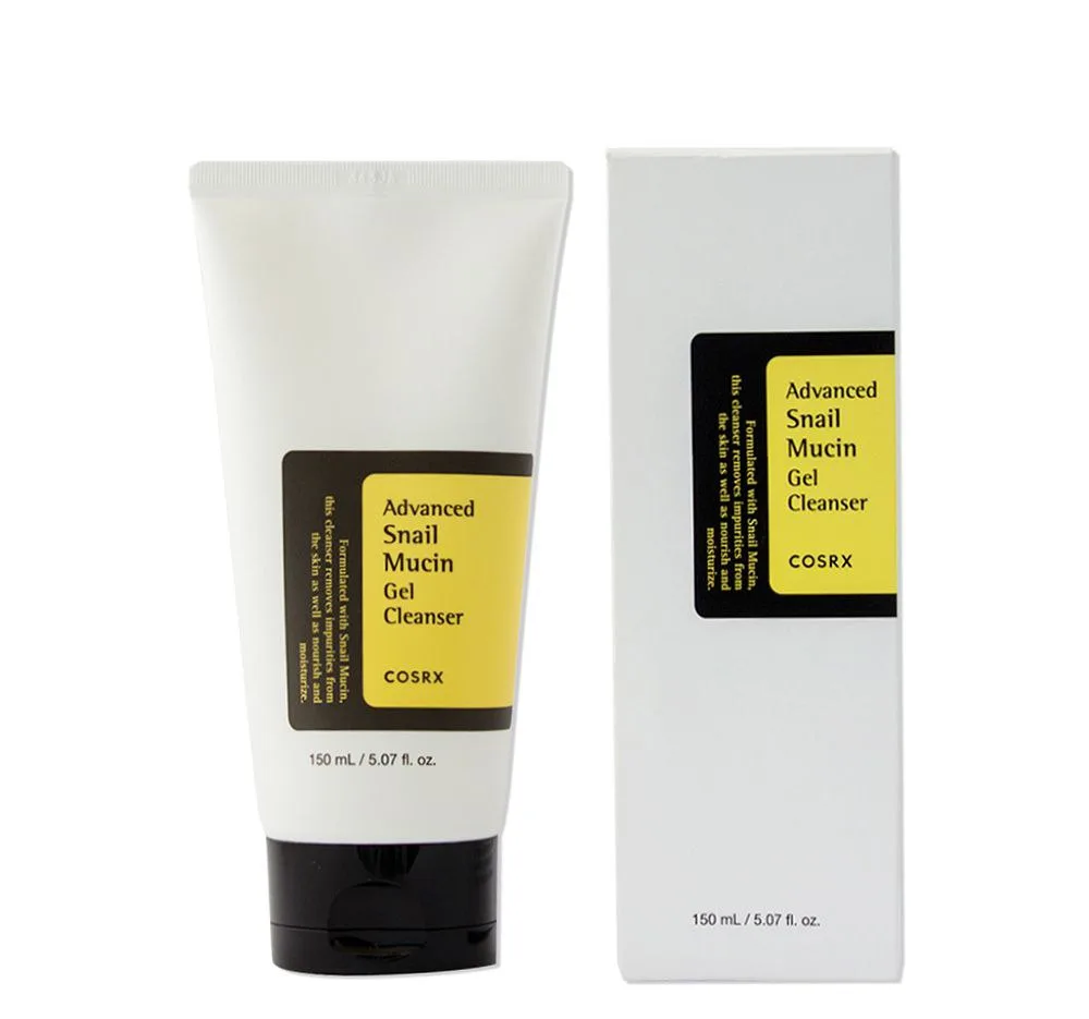 ژل شستشوی حلزون کوزارکس مدل Advance Snail Mucin حجم 150 میلی لیتر