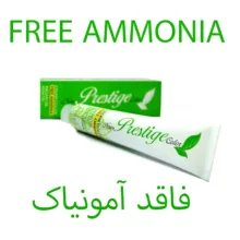 رنگ مو نیو پرستیژ کالر شماره 6 حجم 100 میلی لیتر رنگ بلوند تیره به همراه اکسیدان نیو پرستیژ کالر مدل 2 نه درصدی حجم 150 میلی لیتر