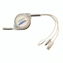 کابل تبدیل USB به microUSB/USB-C/لایتنینگ مدل WWQ-60 طول 1 متر