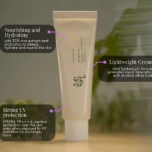 ضدآفتاب بی رنگ بیوتی آف جوسان spf50 حجم 50 میلی‌ لیتر