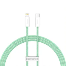 کابل تبدیل USB-C به لایتنینگ باسئوس مدل CALD000002 طول 1 متر