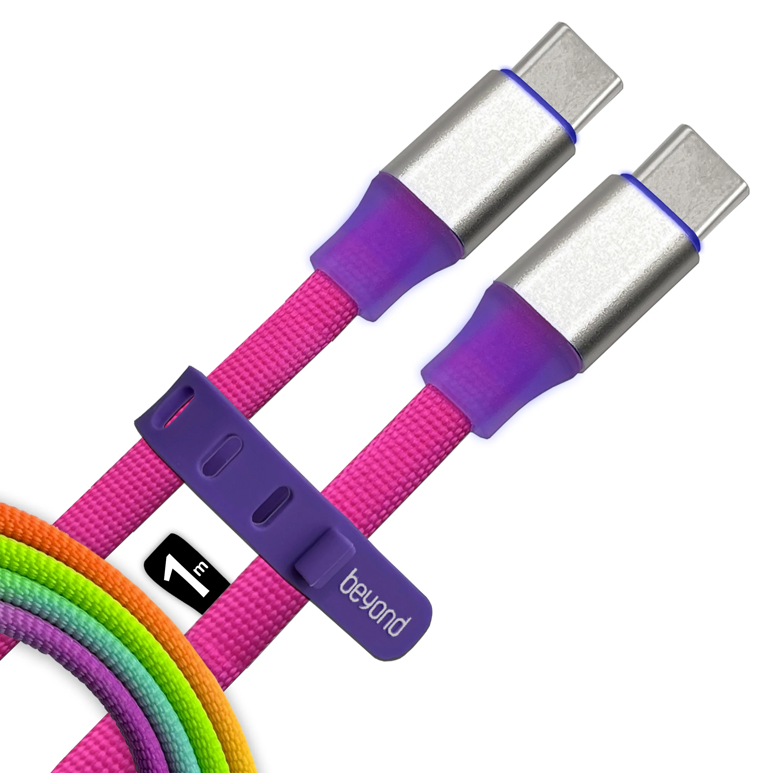 کابل تبدیل USB-C به USB-C بیاند مدل BCC-531KF FAST CHARGE طول 1 متر