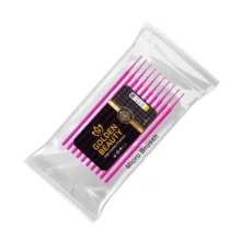 قلم میکروبراش ناخن و مژه گلدن بیوتی مدل M1 بسته 10 عددی