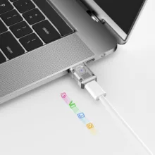 مبدل USB OTG  به USB-C هیسکا مدل H9