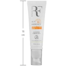 کرم ضد آفتاب بدون رنگ آر.اف رویال فم SPF50 مدل   Fusion water  مناسب برای پوست چرب و مختلط حجم 50 میلی لیتر