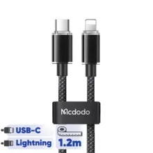 کابل تبدیل USB-C به لایتنینگ مک دودو مدل CA-366 طول 1.2 متر