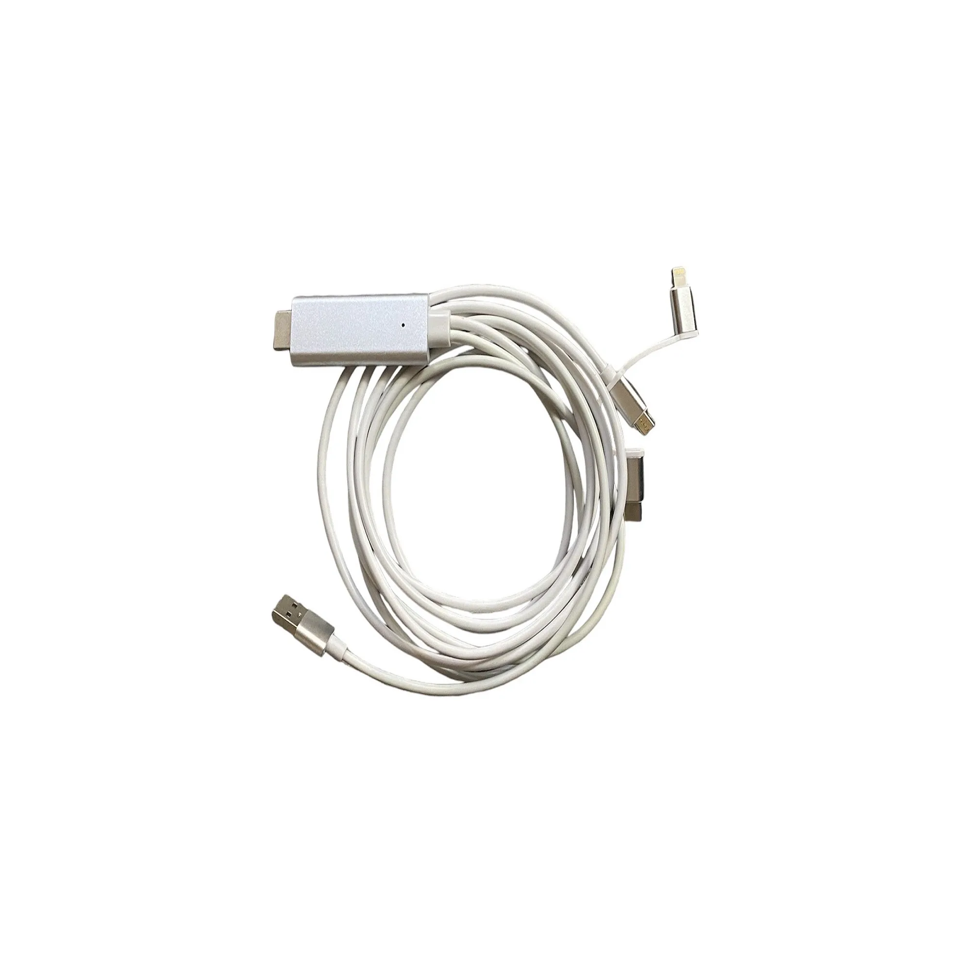 کابل تبدیل HDMI به USB-C / microUSB / لایتنینگ مدل PCH70 طول 1.8 متر