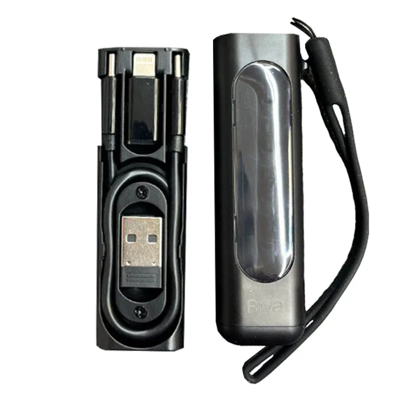 کابل تبدیل USB-C/USB به لایتنینگ/USB-C/MicroUSB بیوا مدل C-17 طول 0.28 متر
