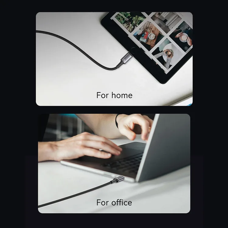 کابل تبدیل USB-C به USB-C یوسمز مدل SJ751-240W طول 1.2 متر