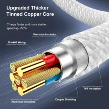 کابل USB-C نیبیوا مدل Power Delivery طول ۲ متر