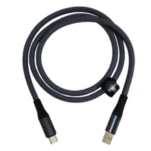 کابل تبدیل USB به USB-C پاور کیت مدل COTTON FAST CHARGE 6 طول 1 متر