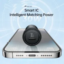 شارژر فندکی 30 وات مک دودو مدل CC-7493 W-Cable به همراه کابل USB-C
