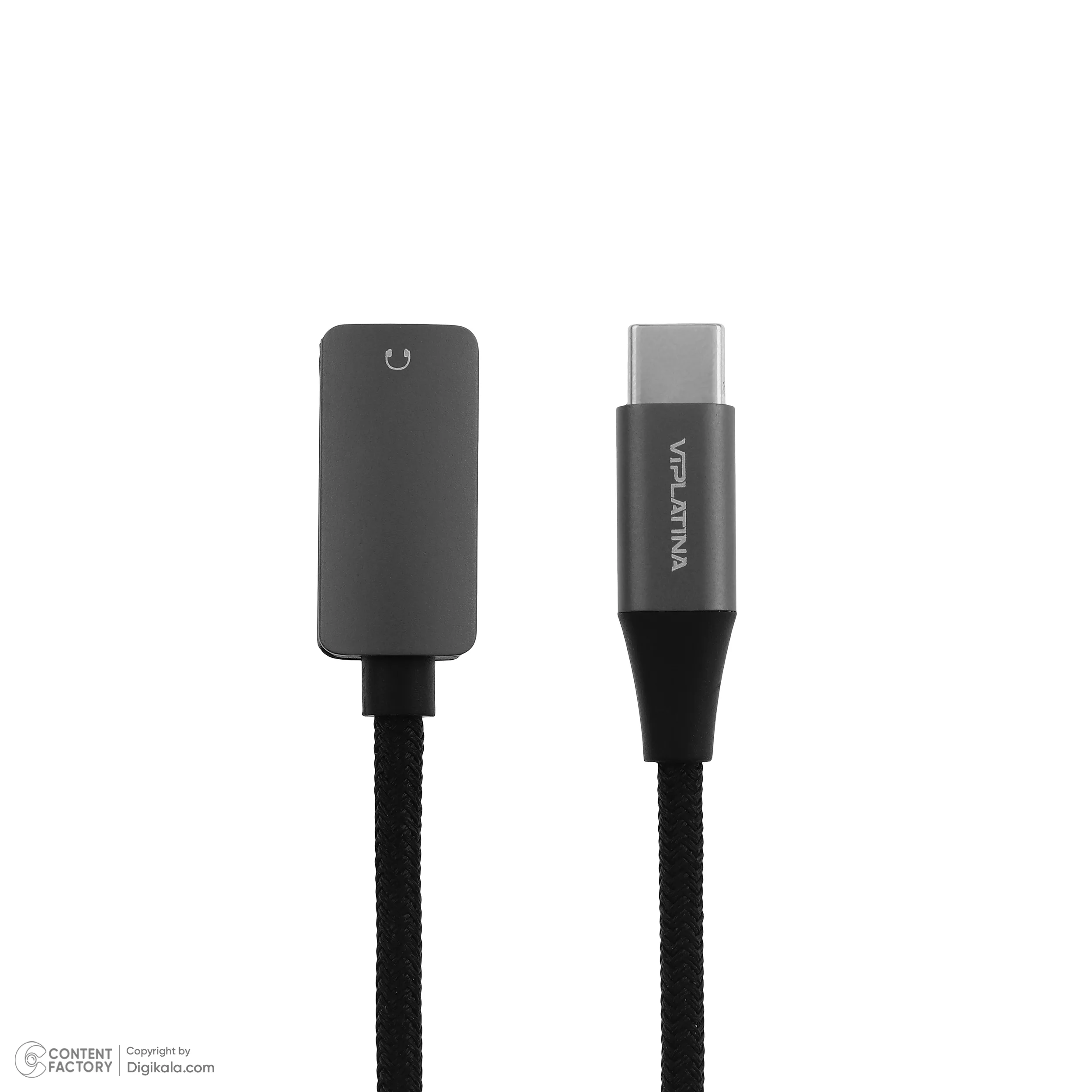 مبدل USB-C به جک 3.5 میلیمتری وی آی پلاتینا مدل VX13