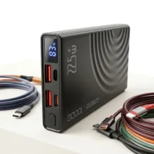 پاوربانک 22.5 وات گرند اسکای مدل GP-12 ظرفیت 10000 میلی‌آمپرساعت