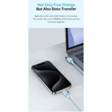 کابل تبدیل USB-C / USB به USB-C / لایتنینگ اوی مدل CL-181 60W طول 1 متر