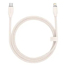 کابل تبدیل لایتنینگ به USB-C باسئوس مدل Jelly Liquid Silica Gel طول 1.2 متر