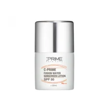 لوسیون ضدآفتاب بی‌رنگ پرایم SPF50 مدل Fusion Water، مناسب پوست‌های چرب، حجم 30 میلی‌لیتر