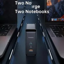 شارژر دیواری 100 وات مک دودو مدل CH-8105 Pro به همراه کابل تبدیل USB-C