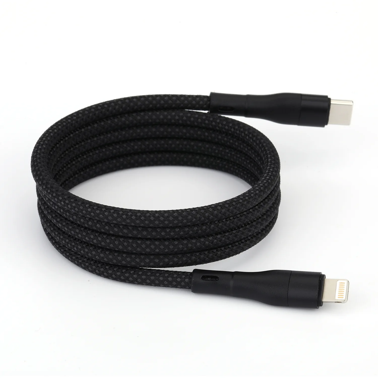 کابل تبدیل USB-C به لایتنینگ فوربری مدل Magnetic KS-CL01-20W طول 1 متر