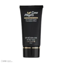 کرم ضد آفتاب رنگی فیتو وان SPF 40 مدل 981 ‌حاوی ‌محافظ UVA و UVB مناسب انواع پوست‌ حجم 30 میلی‌لیتر