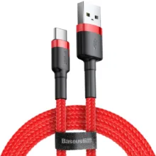 کابل تبدیل USB به USB-C بیسوس مدل CATKLF-B09 Rapid Charge Cafule طول 1 متر