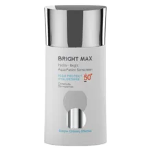 کرم ضدآفتاب بدون رنگ برایت مکس SPF50 مدل آکوا فیوژن ‌مناسب انواع پوست، حجم 50 میلی‌لیتر