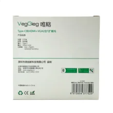 مبدل usb-C به HDMI / VGA وگیگ مدل V-TC02