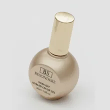 تاپ کت براق ناخن بیساندره مدل Glass شماره 1