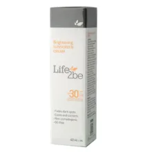 کرم ضد آفتاب رنگی لایف توبی spf30 مدل NB مناسب برای انواع پوست حجم 40 میلی لیتر