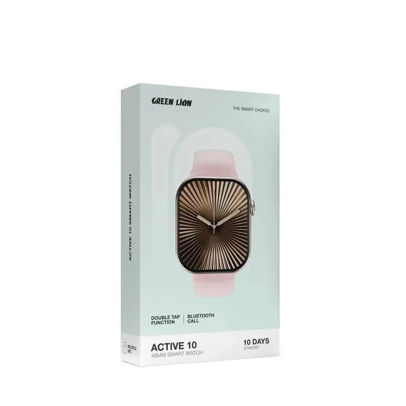ساعت هوشمند44میلی متری گرین لاین مدلMOS CONTROL ACTIVE 10بندسیلیکون