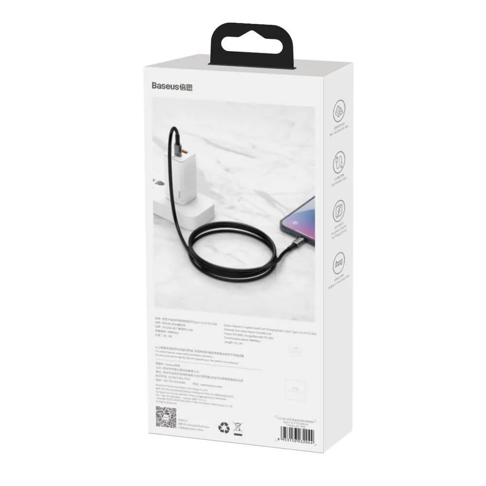 کابل تبدیل USB-C باسئوس مدل Tungsten طول 1 متر