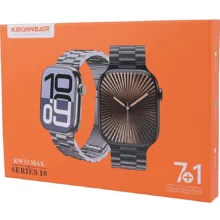 ساعت هوشمند 49 میلی متری کیکویر مدل KW32 MAX به همراه 7 بند مختلف