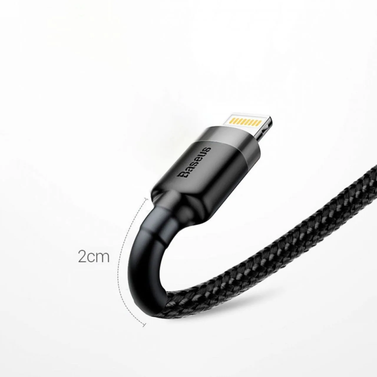 کابل تبدیل USB به لایتنینگ باسئوس مدل CAFULE طول 2 متر
