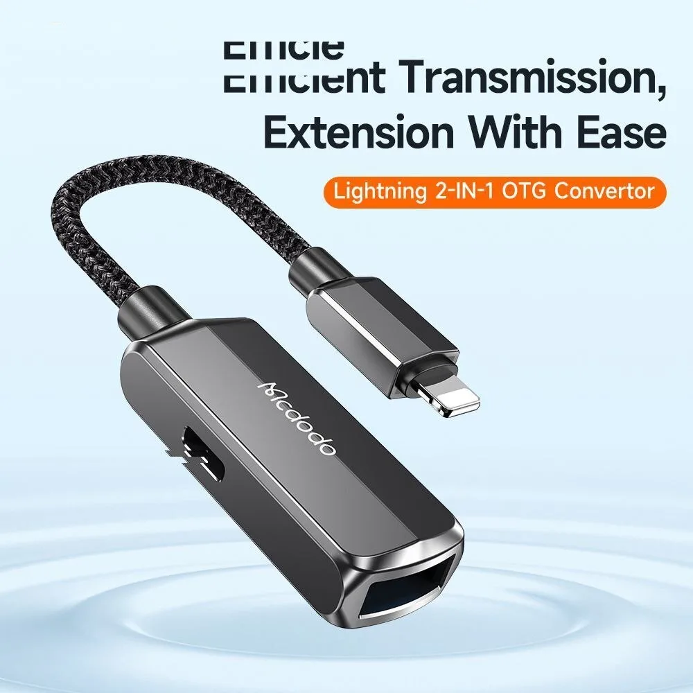 مبدل لایتنینگ به USB /USB-C مک دودو مدل CA-2690