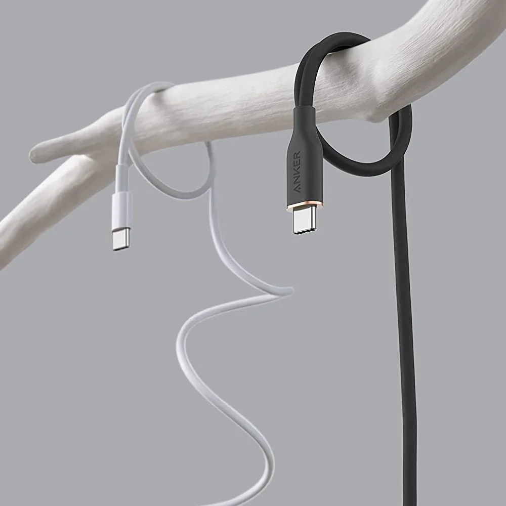 کابل USB-C به USB-C انکر مدل A8553 PowerLine III Flow طول 1.8 متر