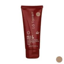 کرم ضدآفتاب و ضدلک رنگی لافارر مدل SPF40-Light، مناسب پوستهای خشک و معمولی، حجم 40 میلیلیتر