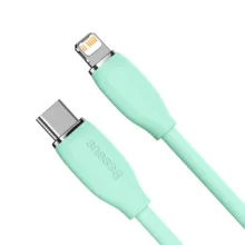 کابل تبدیل لایتنینگ به USB-C باسئوس مدل Jelly Liquid Silica Gel طول 1.2 متر