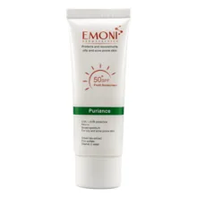 کرم ضد آفتاب بدون رنگ امونی درماسیوتیکس SPF 50 مدل پیورینس مناسب پوستهای چرب حجم 50 میلیلیتر
