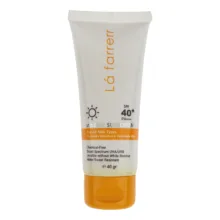 کرم ضد آفتاب بدون رنگ لافارر SPF 40 مدل مینرال حاوی محافظ UVA و UVB و PA+++مناسب پوستهای حساس حجم 40 میلیلیتر