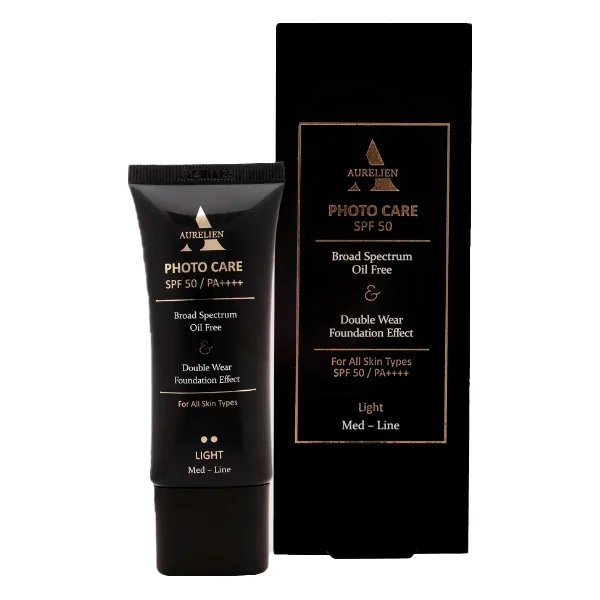 کرم ضد آفتاب رنگی اورلین spf50 مدل 003 حاوی محافظ UVA و UVB مناسب انواع پوست حجم 40 میلیلیتر