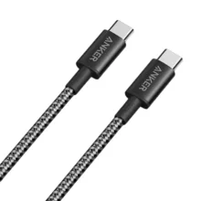 کابل تبدیل USB-C به USB-C انکر مدل Nylon A8753 طول 1.8 متر