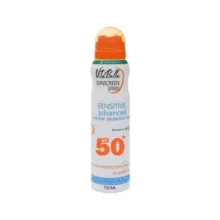 اسپری ضد آفتاب بدون رنگ ویتابلا SPF 50 مدل sun ‌مناسب انواع پوست حجم 150 میلی‌لیتر