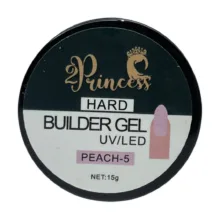 هارد ژل کاشت ناخن پرنسس مدل PEACH حجم 15 میلی لیتر