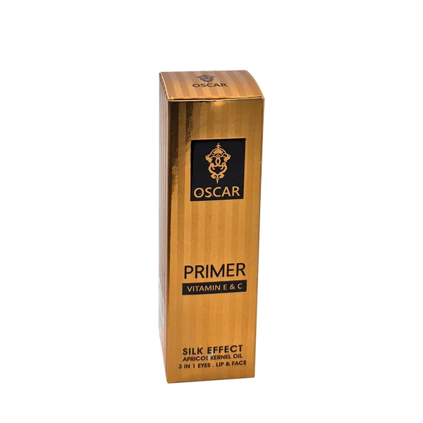 پرایمر صورت اسکار مدل Apricot kernel oil مناسب برای انواع پوست حجم 50 میلی‌لیتر