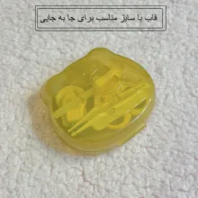 ست ناخن گیر کودک مدل خرسی مجموعه 4 عددی